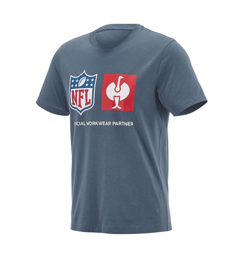 Hauts: NFL T-Shirt cotton + bleu oxyde 6