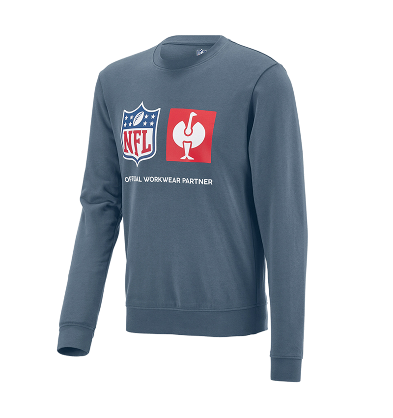 NFL Sweatshirt cotton oxidblue Strauss