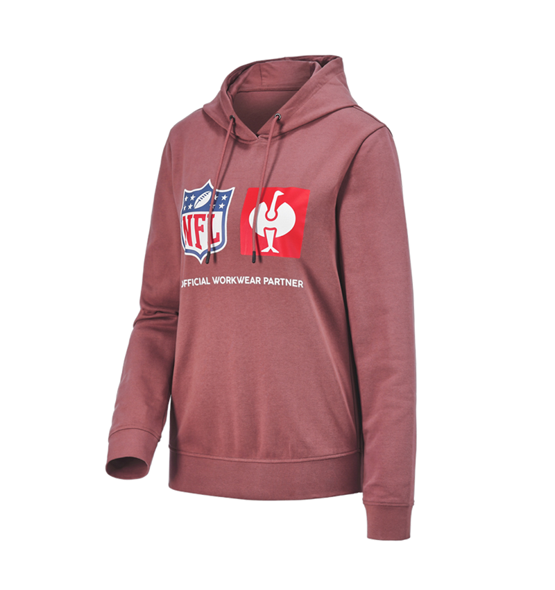 Collaborations: NFL Hoodie cotton, ladies + oxidred 7