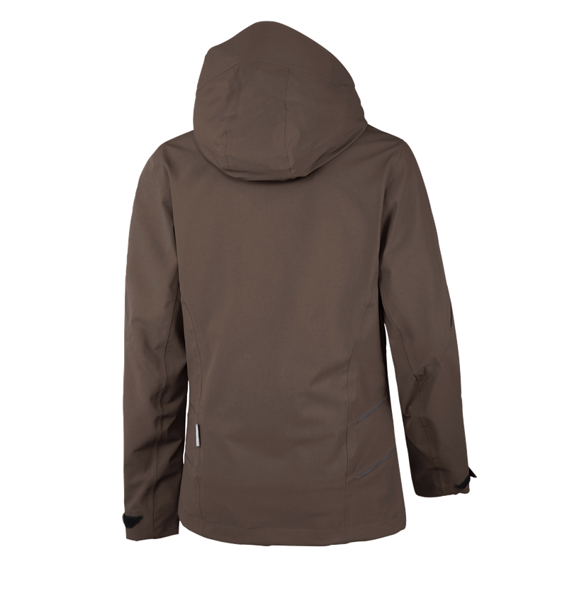 Joiners / Carpenters: 3 in 1 functional jacket e.s.vision, ladies' + chestnut 3