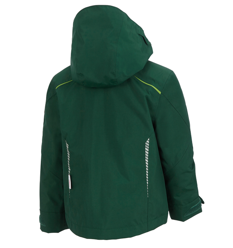 Cold: 3 in 1 functional jacket e.s.motion 2020,  childr. + green/seagreen 3