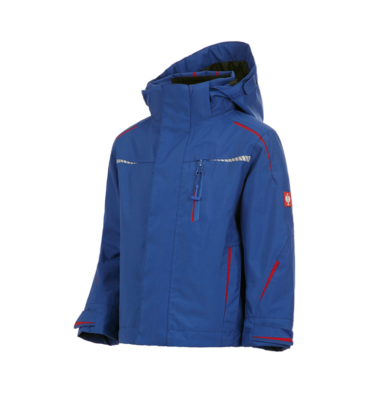 Cold: 3 in 1 functional jacket e.s.motion 2020,  childr. + royal/fiery red