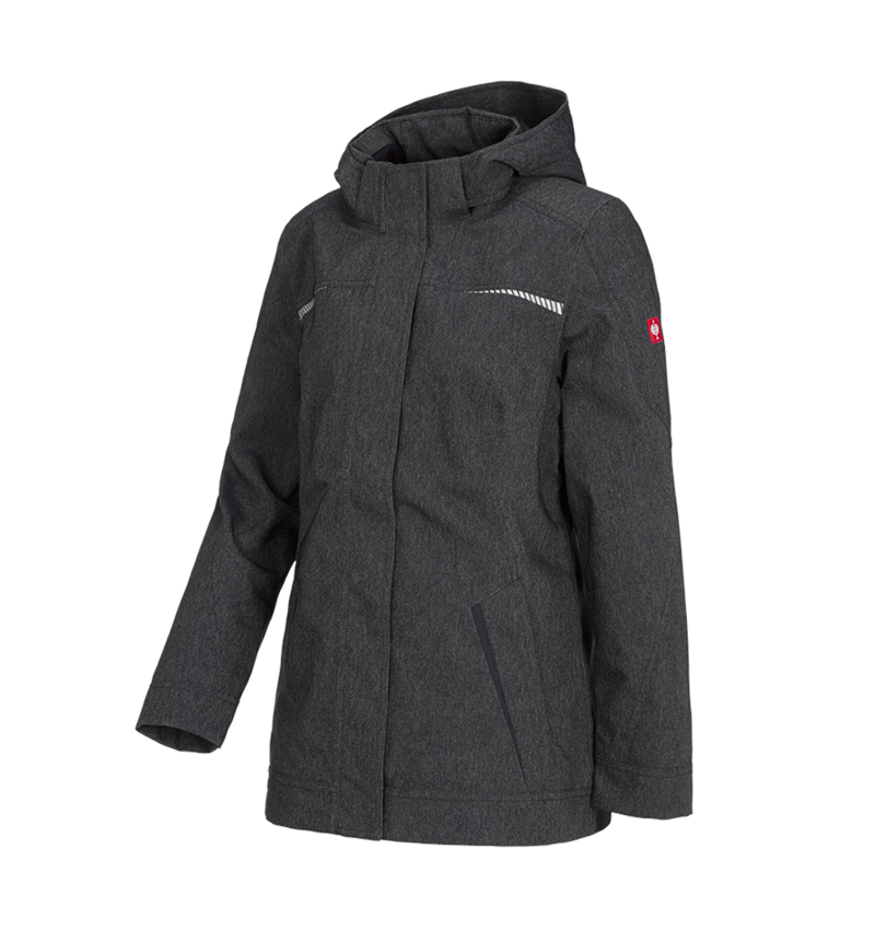 Work Jackets: Functional jacket e.s.motion denim, ladies' + graphite