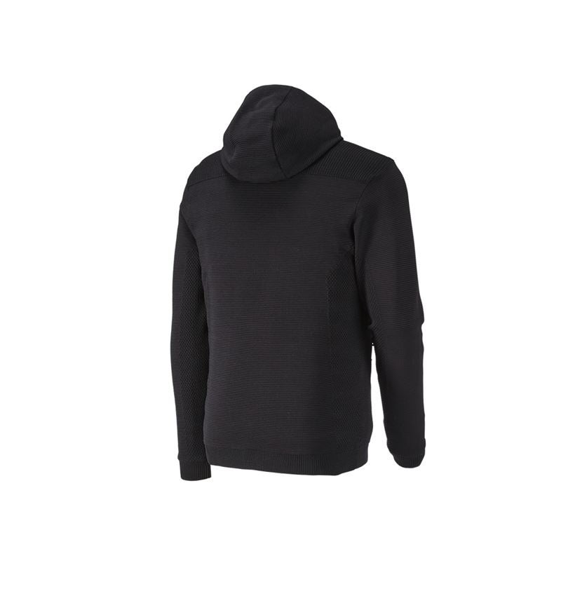 Joiners / Carpenters: Windbreaker hooded knitted jacket e.s.motion ten + black 3