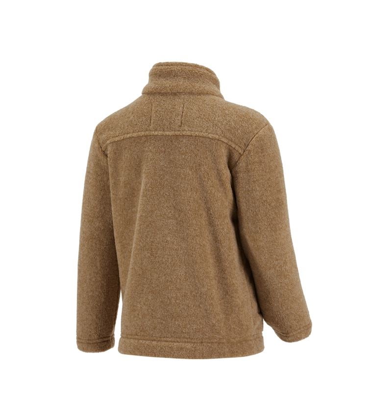 Jackets: Fleece jacket e.s.vintage, children's + sepia melange 3