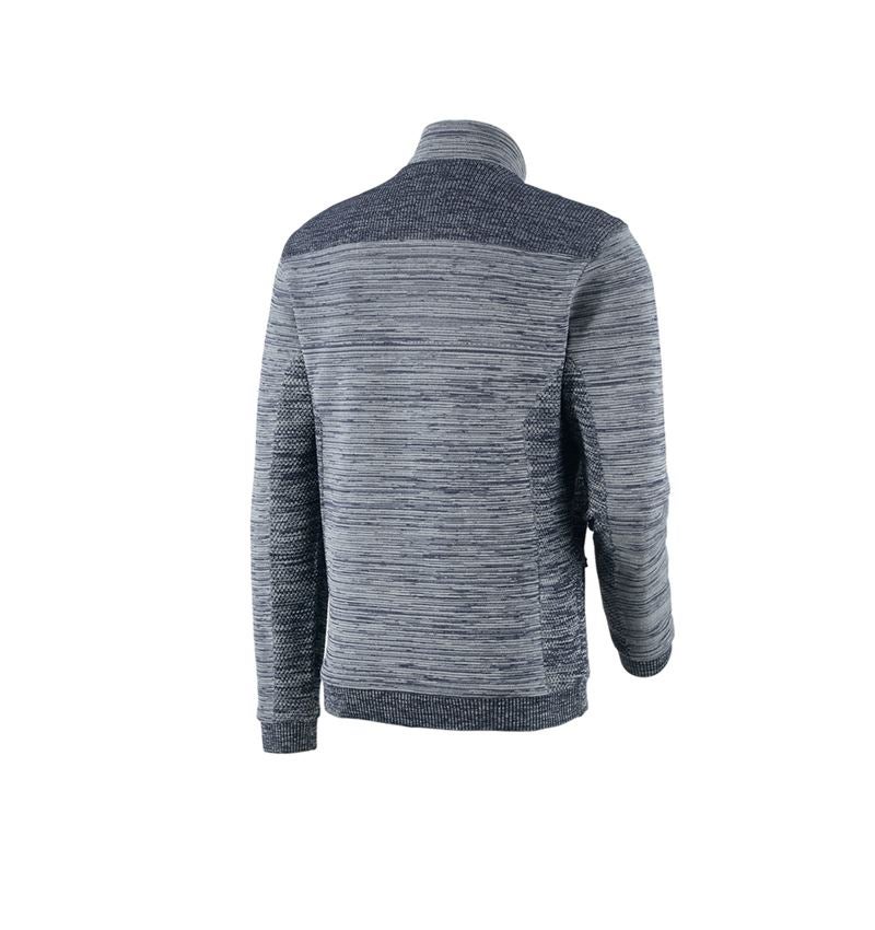 Vestes de travail: Veste en tricot e.s.motion ten + bleu ardoise 4