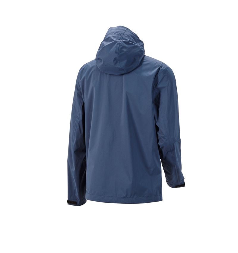 Vestes de travail: Coupe-vent light-pack e.s.trail + bleu profond/blanc 4