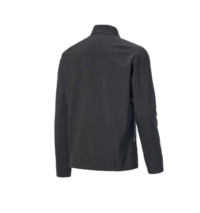 Work Jackets: Softshell jacket e.s.ambition + black/platinum 8