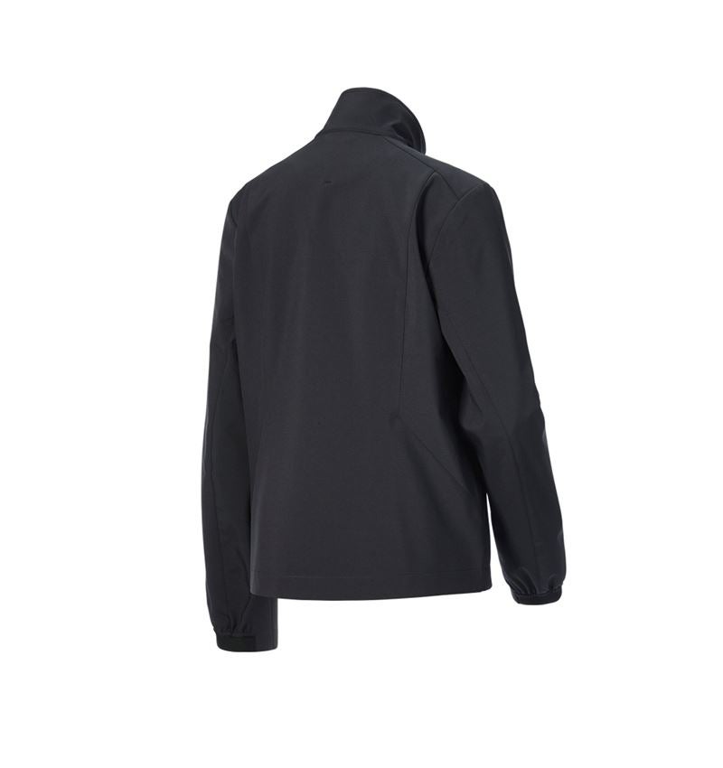 Work Jackets: Softshell jacket e.s.trail pure, ladies' + black 6