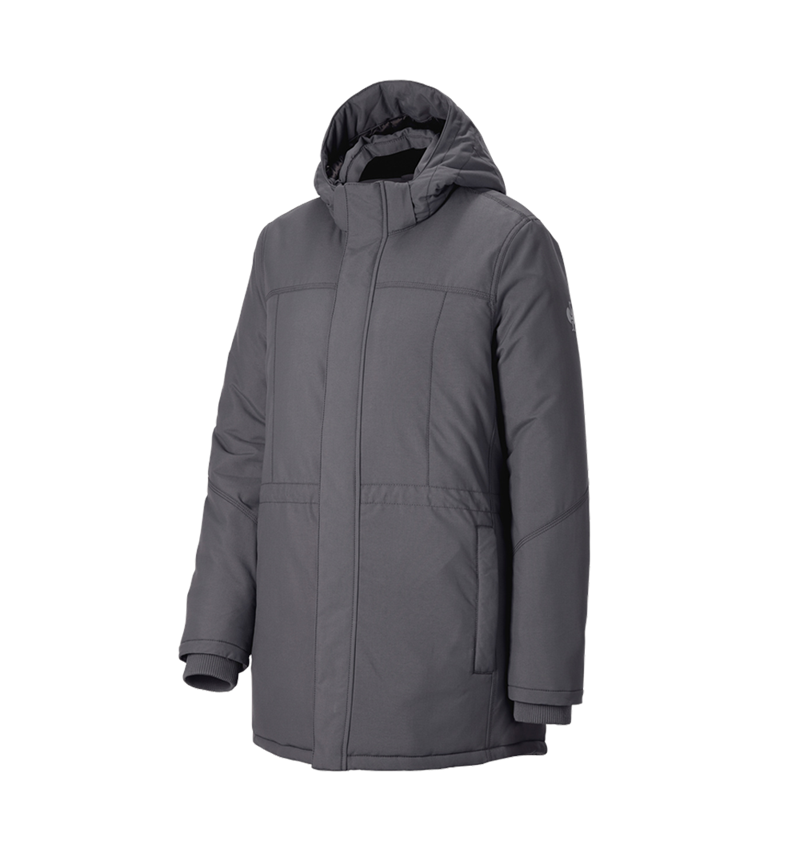 Work Jackets: Parka e.s.iconic, ladies' + carbongrey 7