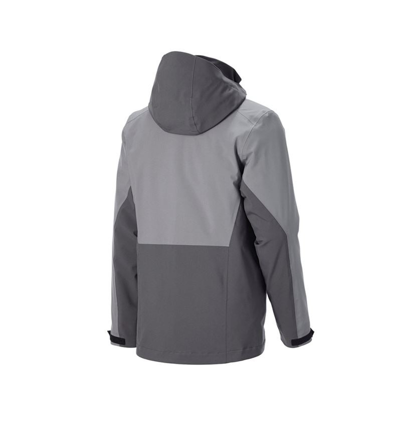 Vestes de travail: Veste de fonction 3 en 1 e.s.trail snow + gris carbone/gris basalte 6