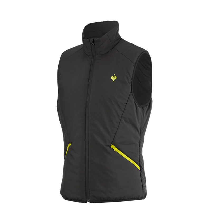 Work Body Warmer: Bodywarmer e.s.trail + black/acid yellow 3