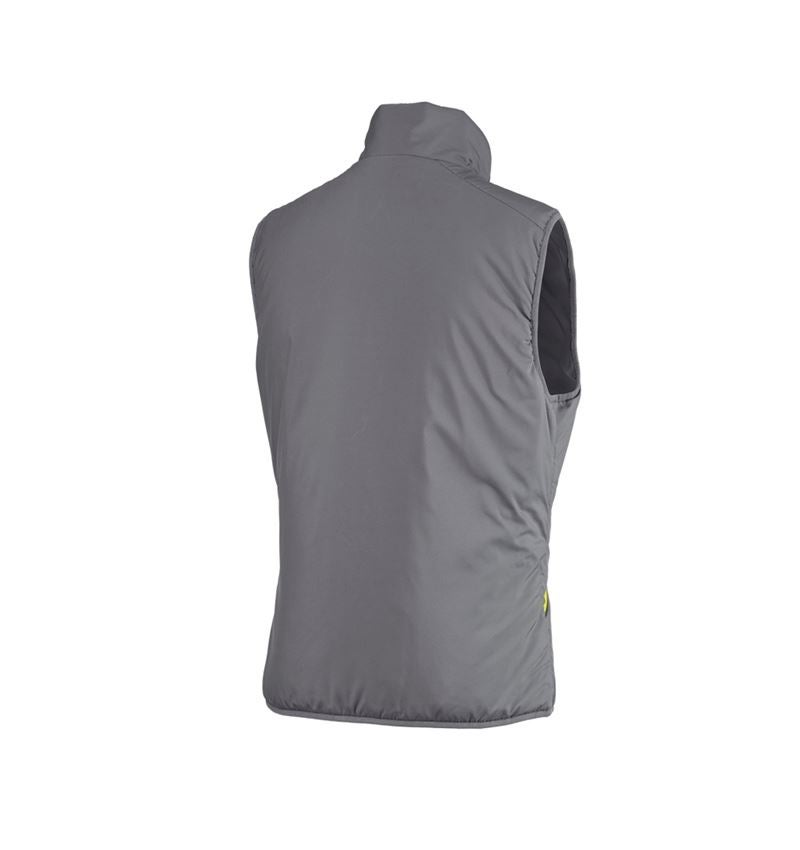 Work Body Warmer: Bodywarmer e.s.trail + basaltgrey/acid yellow 7