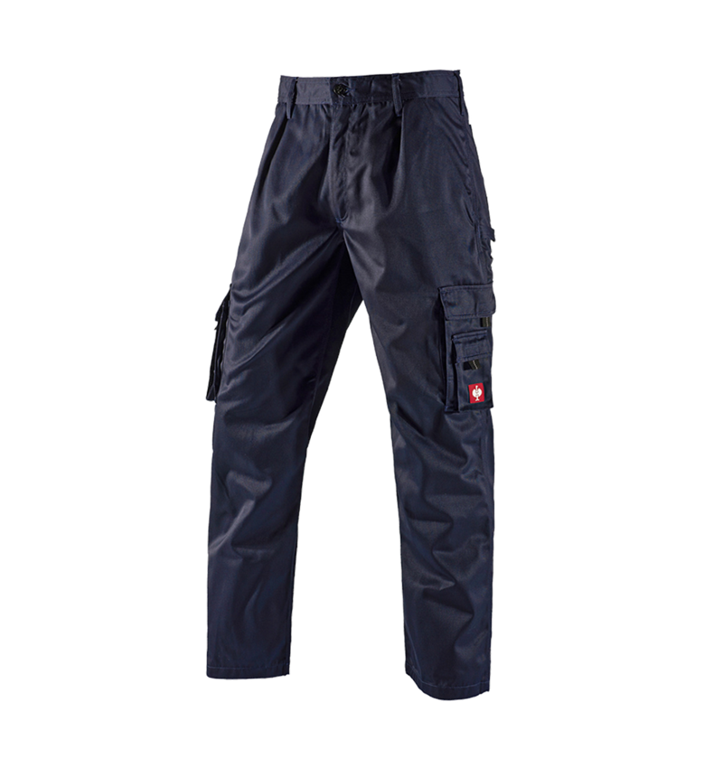 Pantalons de travail: Pantalon Cargo + bleu foncé 1