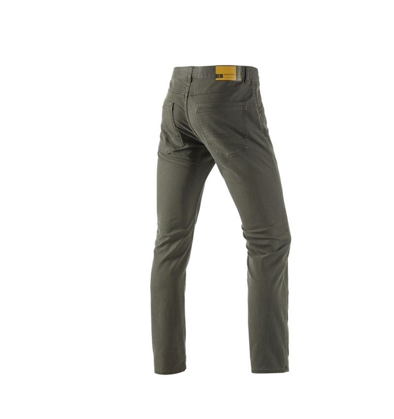 Thèmes: Pantalon à 5 poches e.s.vintage + vert camouflage 3