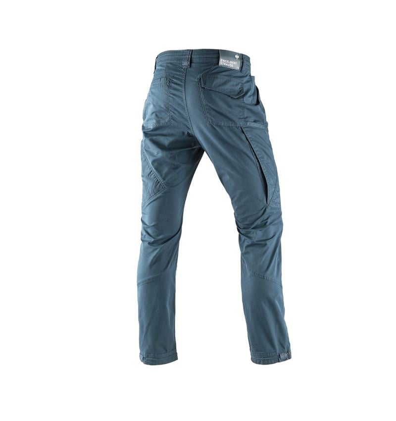 Pantalons de travail: Pantalon Cargo e.s. ventura vintage + bleu fer 3