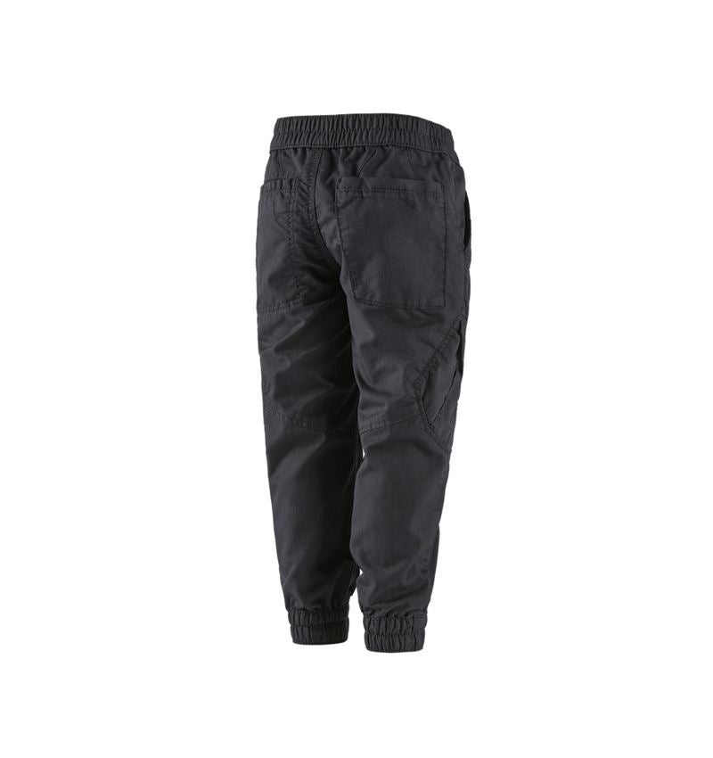 Pantalons de travail: Pantalon Cargo e.s. ventura vintage, enfants + noir 3