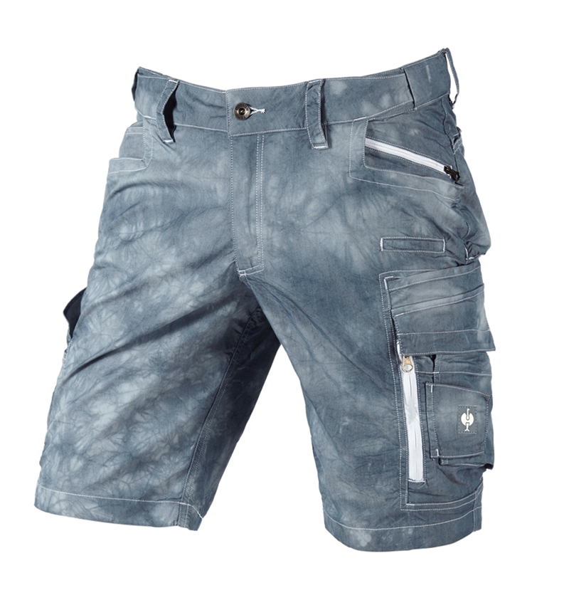 Pantalons de travail: Short cargo e.s.motion ten d’été + bleu fumée vintage 2