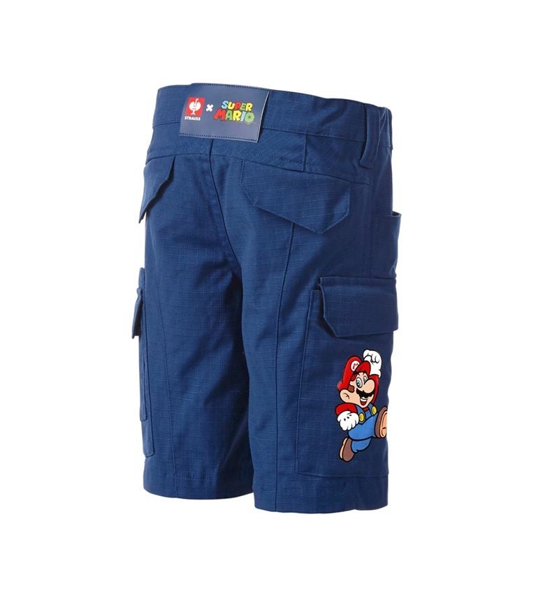 Collaborations: Super Mario Short cargo, enfants + bleu alcalin 1