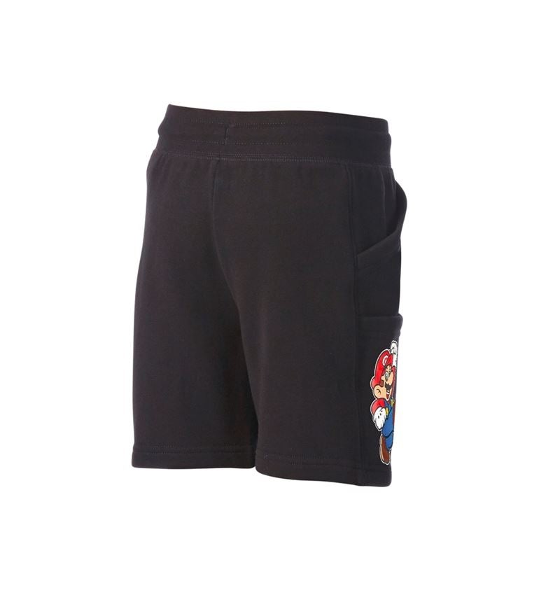 Collaborations: Super Mario Sweat short, enfants + noir 1