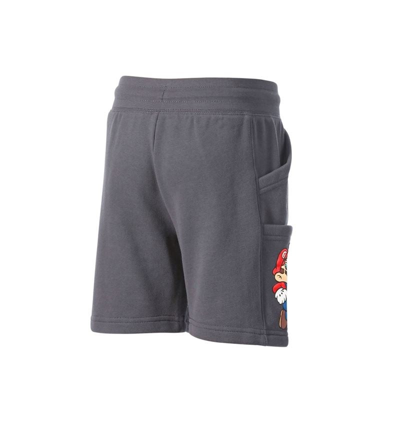 Collaborations: Super Mario Sweat short, enfants + anthracite 1