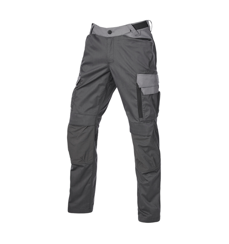 Pantalons de travail: Pantalon à taille élastique e.s.trail pure + gris carbone/gris basalte 6