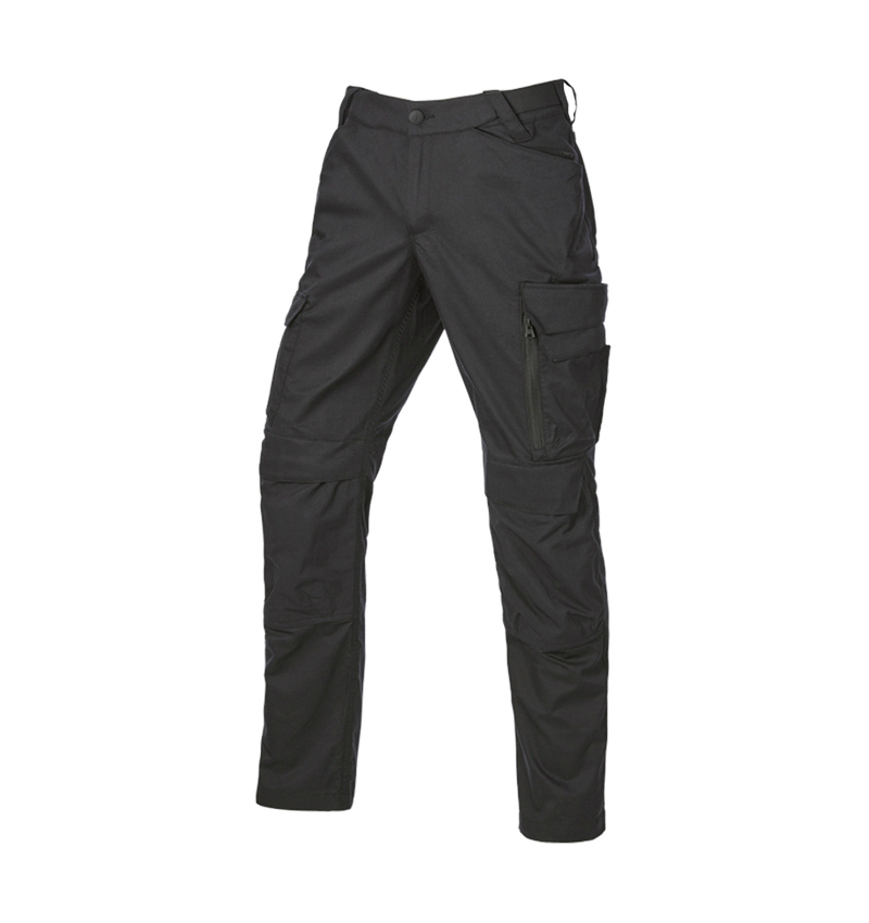 Pantalons de travail: Pantalon à taille élastique e.s.trail pure + noir 5