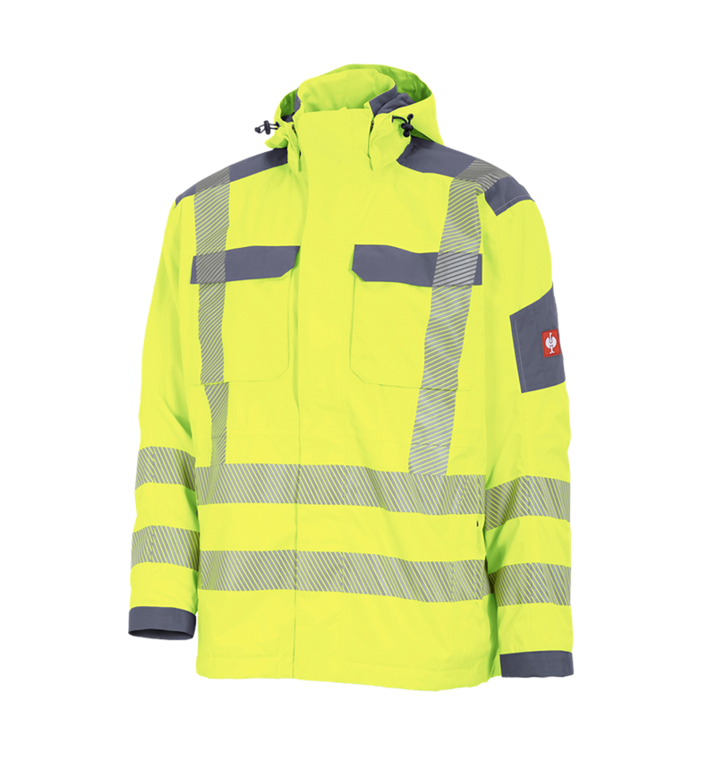 Thèmes: Veste fonctionnelle de signalisation e.s.prestige + jaune fluo/gris 1