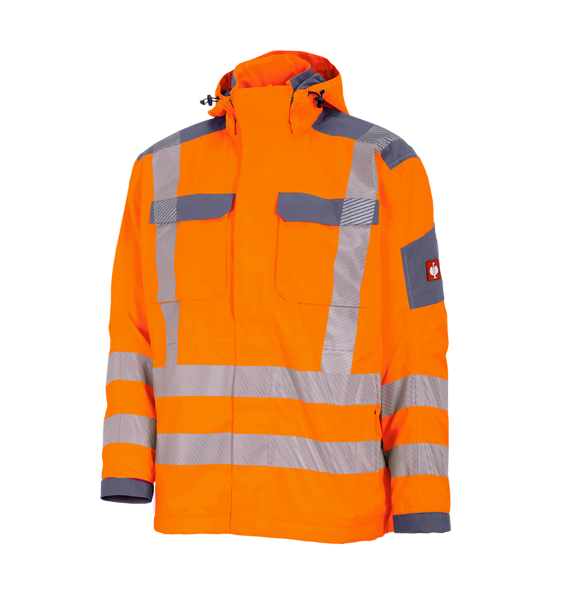 Thèmes: Veste fonctionnelle de signalisation e.s.prestige + orange fluo/gris 1