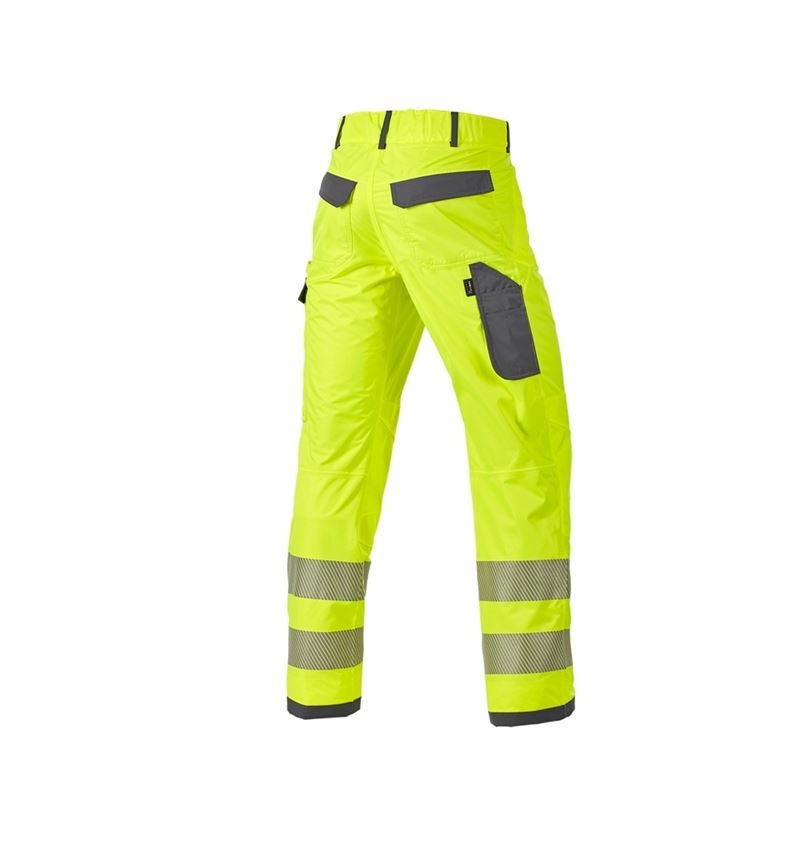 Thèmes: Pantalon él. fonct.de signalisation e.s.prestige + jaune fluo/gris 2