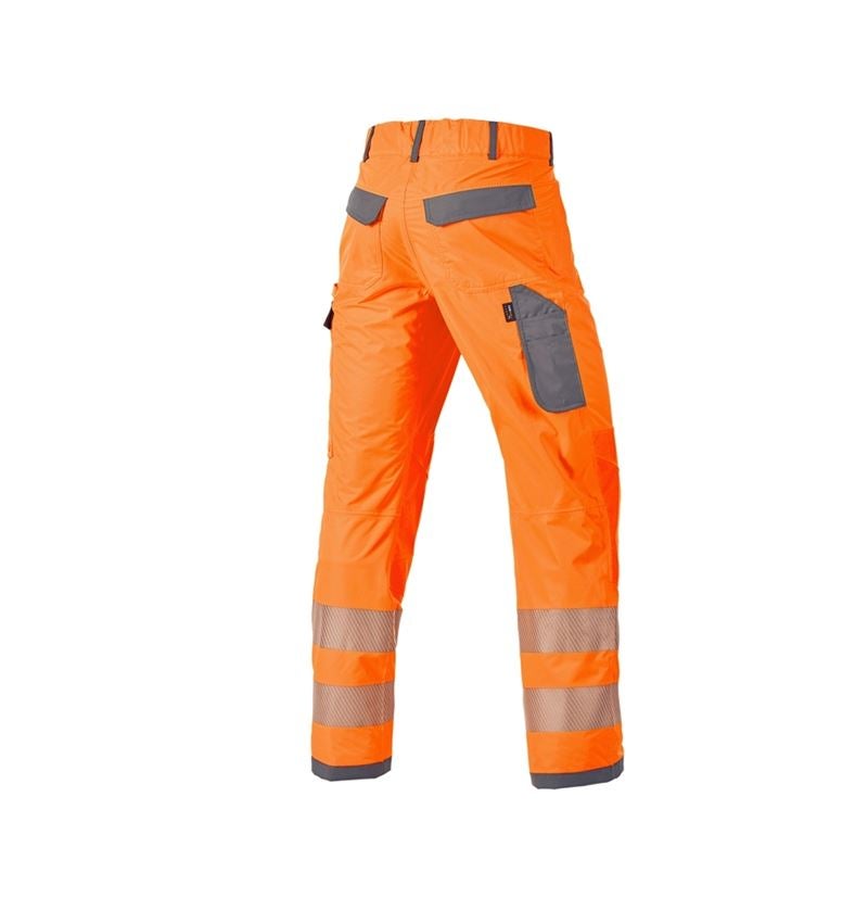 Thèmes: Pantalon él. fonct.de signalisation e.s.prestige + orange fluo/gris 2