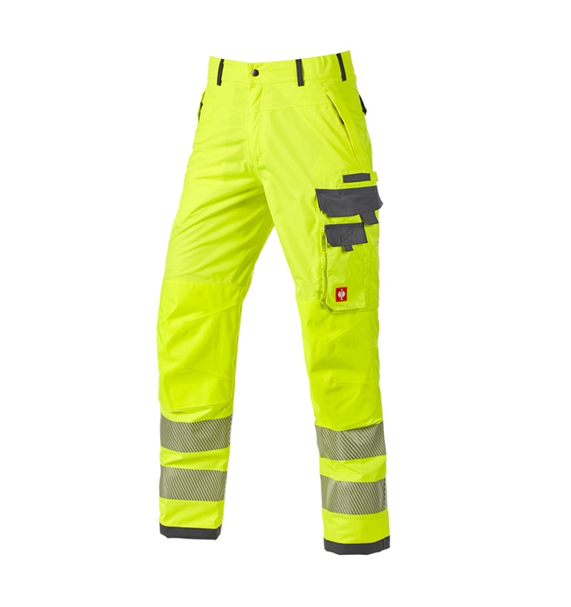 Thèmes: Pantalon él. fonct.de signalisation e.s.prestige + jaune fluo/gris 1