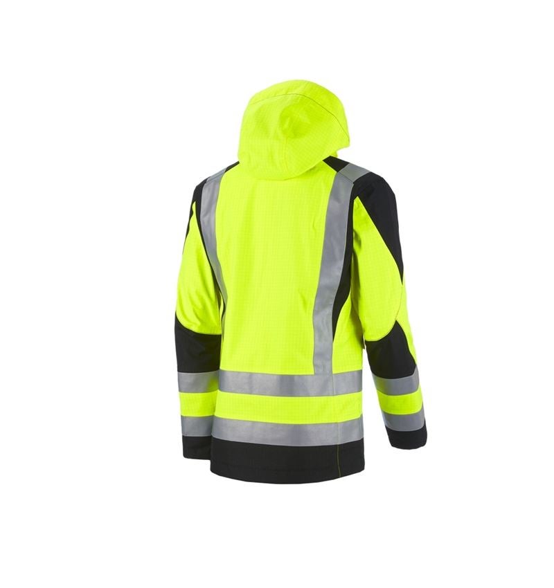 Topics: e.s. Weatherproof jacket multinorm high-vis + high-vis yellow/black 3
