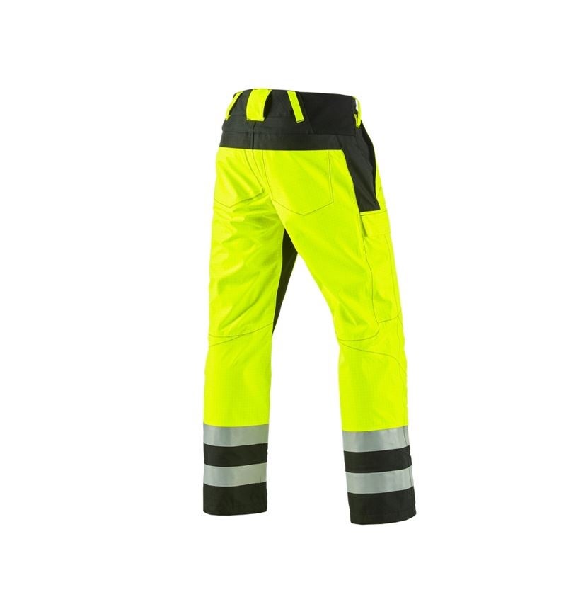 Topics: e.s. Weatherproof trousers multinorm high-vis + high-vis yellow/black 3