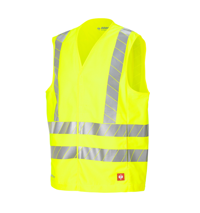 Work Body Warmer: High-vis bodywarmer e.s.motion 24/7 uni + high-vis yellow 7