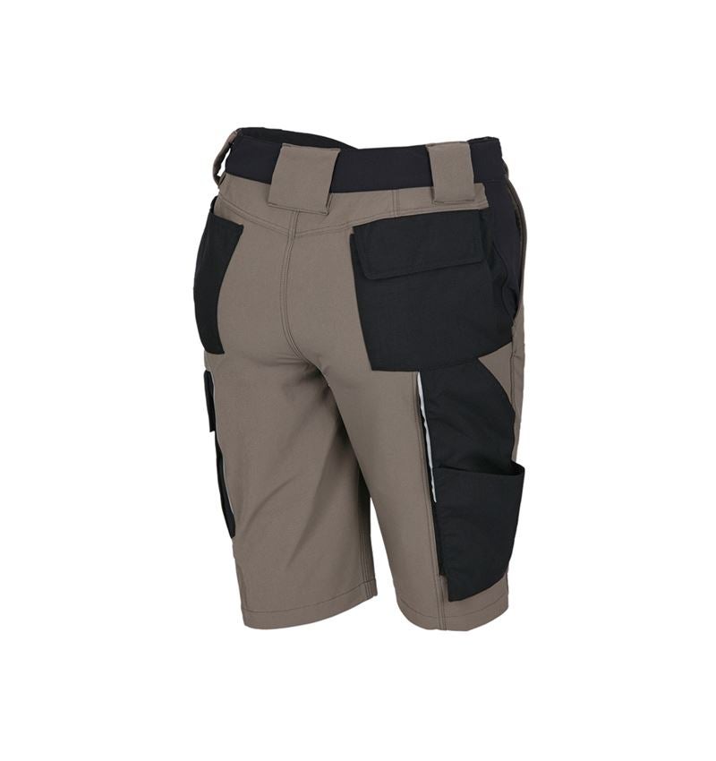Joiners / Carpenters: Functional short e.s.dynashield, ladies' + stone/black 1