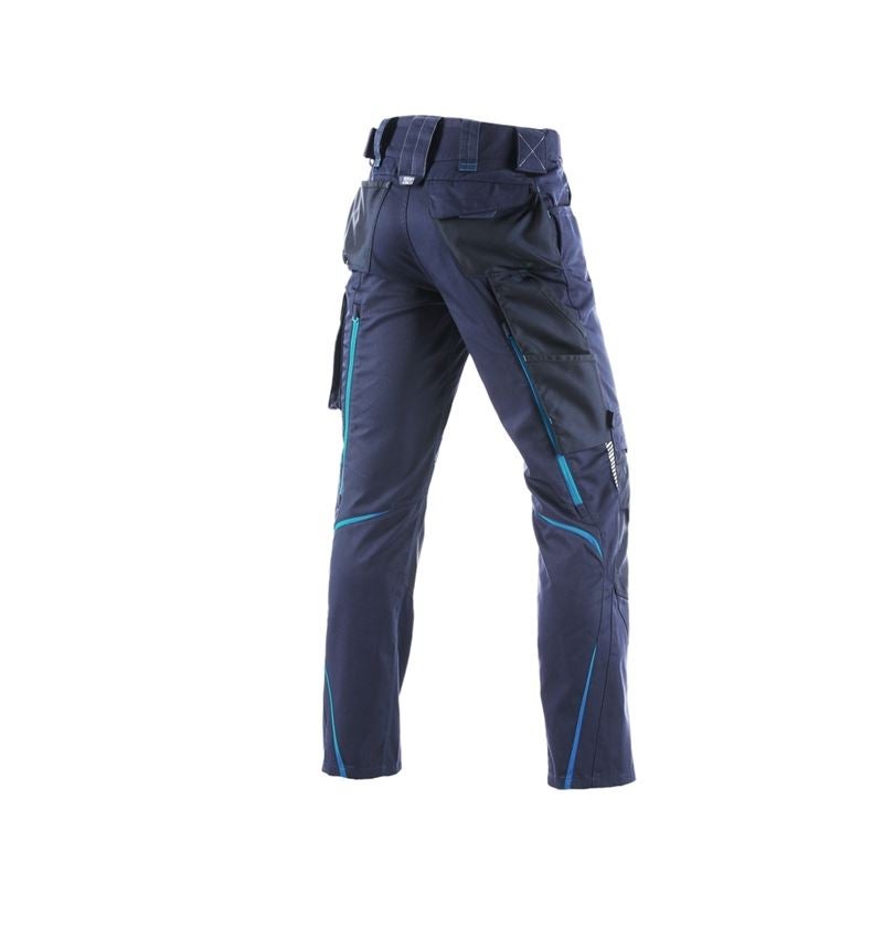 Gardening / Forestry / Farming: Trousers e.s.motion 2020 + navy/atoll 3