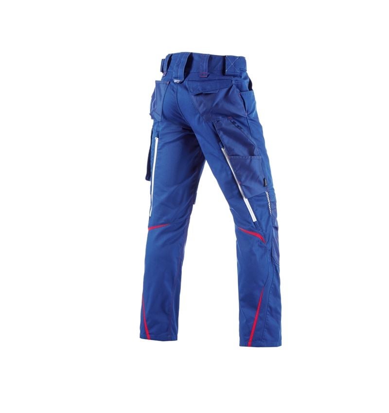 Froid: Pantalon taille él.d’hiver e.s.motion2020, hommes + bleu royal/rouge vif 3