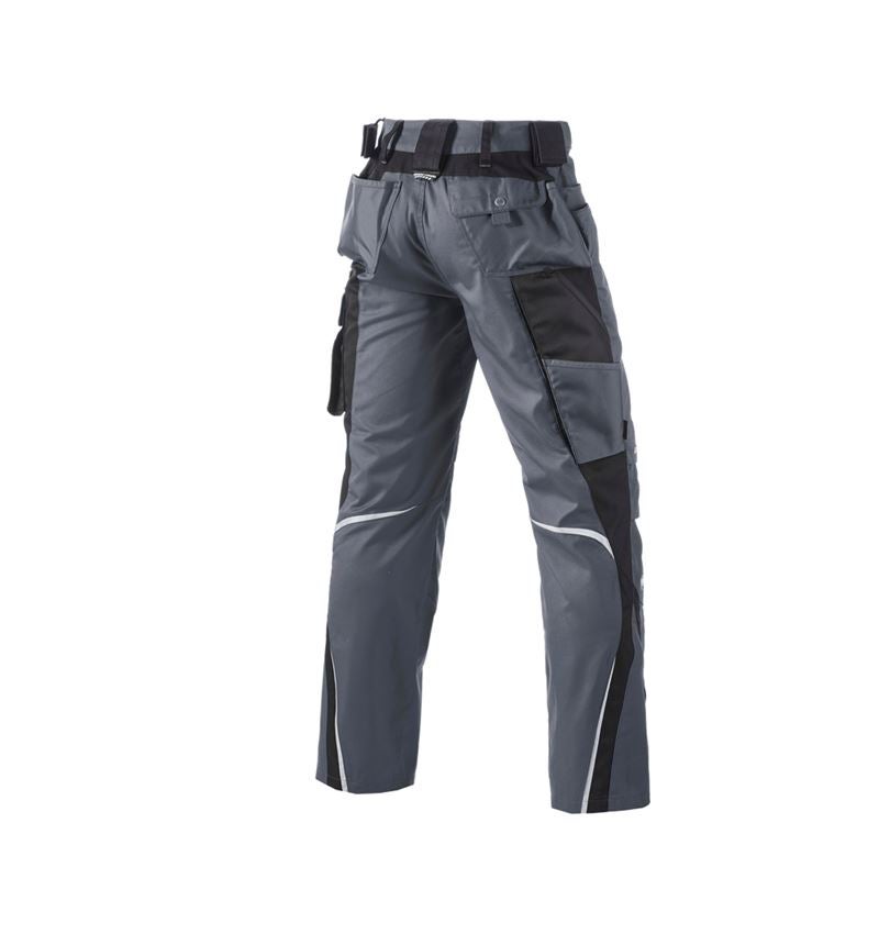 Thèmes: Pantalon à taille élastique e.s.motion + gris/noir 3