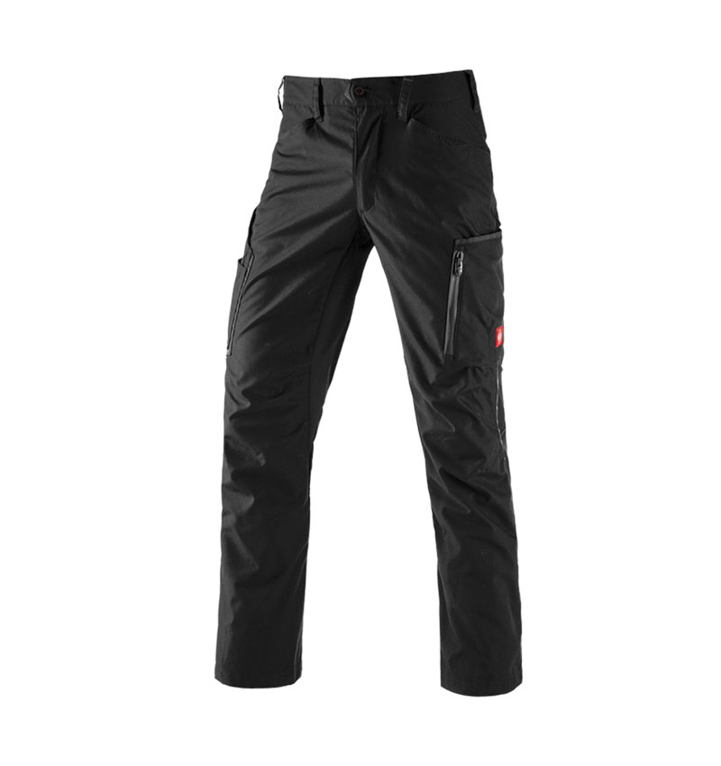 Froid: Pantalon à taille élastique d'hiver e.s.vision + noir 2