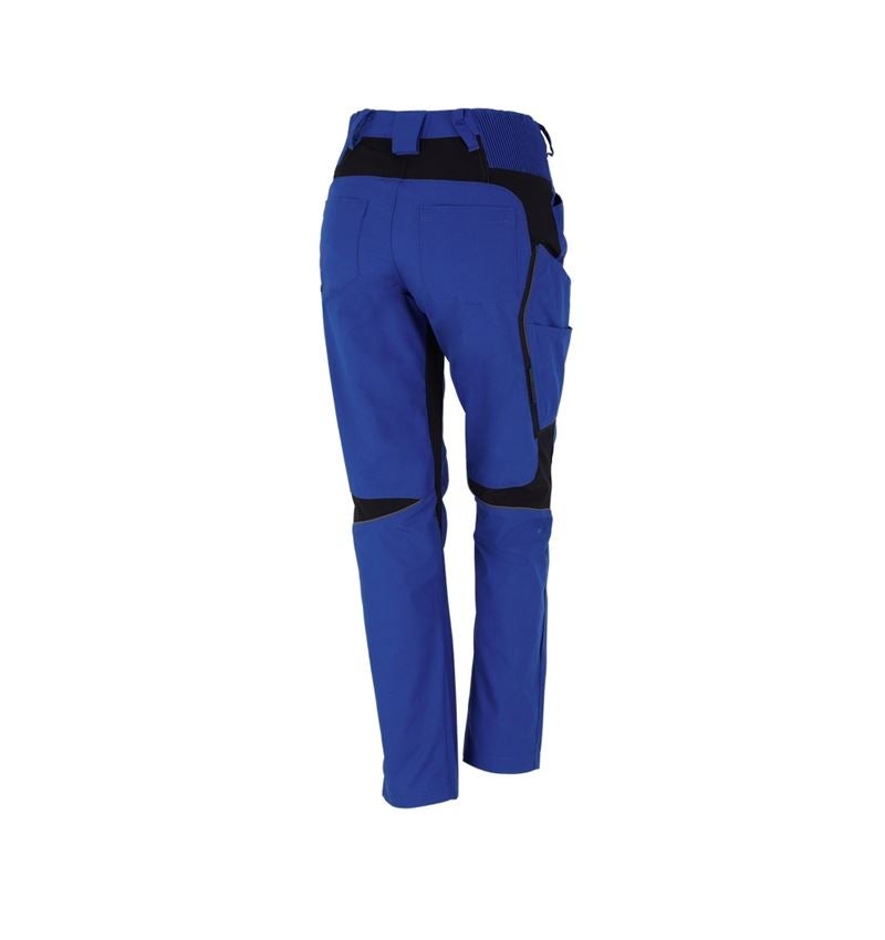 Installateurs / Plombier: Pantalon d'hiver pour femmes e.s.vision + bleu royal/noir 1