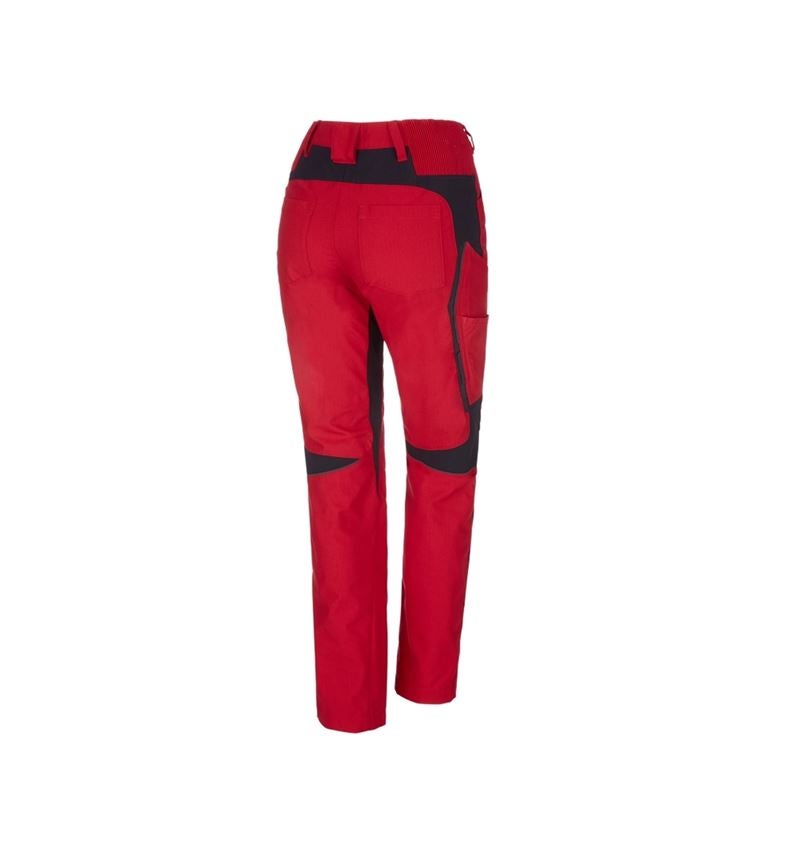Froid: Pantalon d'hiver pour femmes e.s.vision + rouge/noir 3