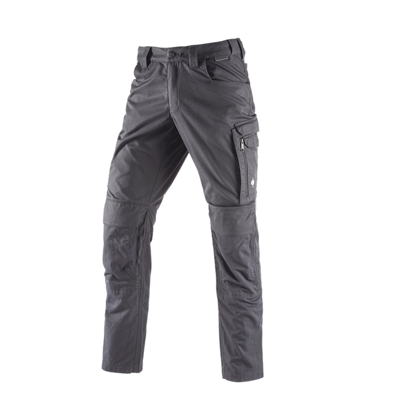 Pantalons de travail: Pantalon à taille élastique e.s.concrete light + anthracite 2