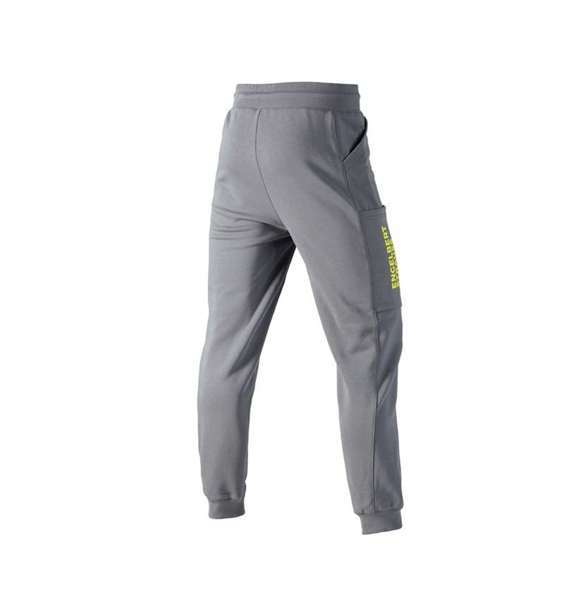 Accessoires: Sweat pants e.s.trail + gris basalte/jaune acide 3