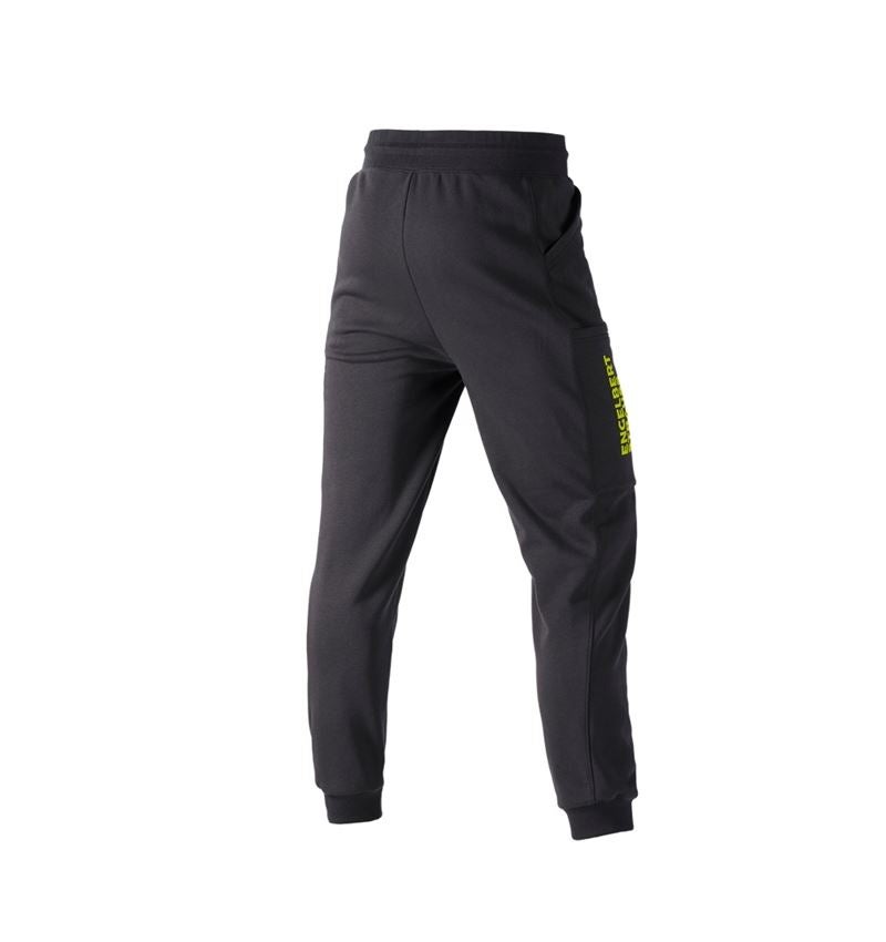 Accessoires: Sweat pants e.s.trail + noir/jaune acide 3
