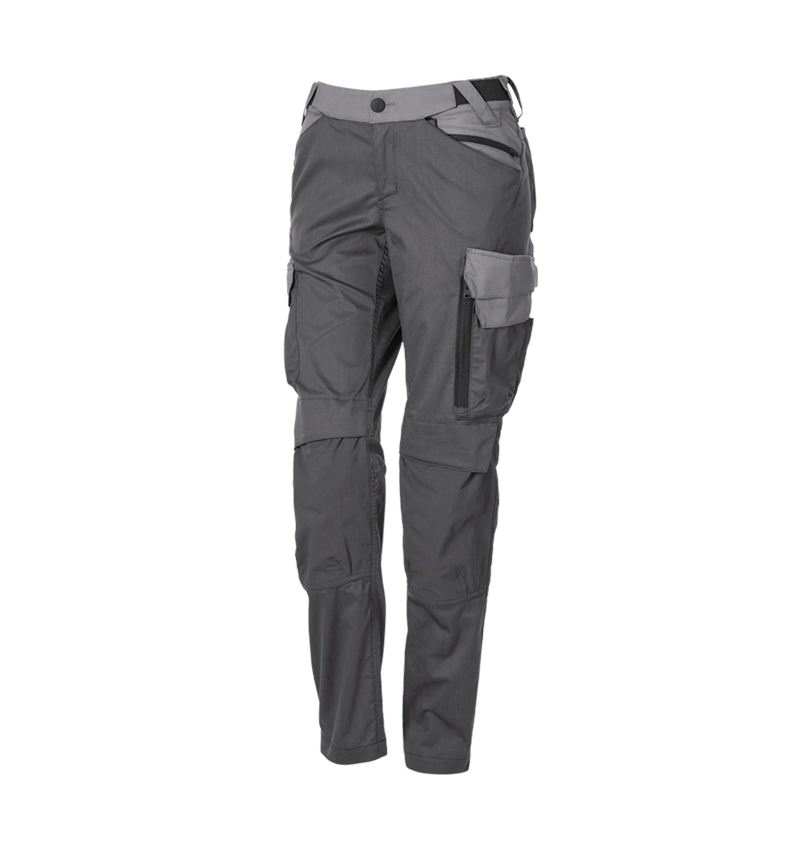 Topics: Trousers e.s.trail pure, ladies' + carbongrey/basaltgrey 5