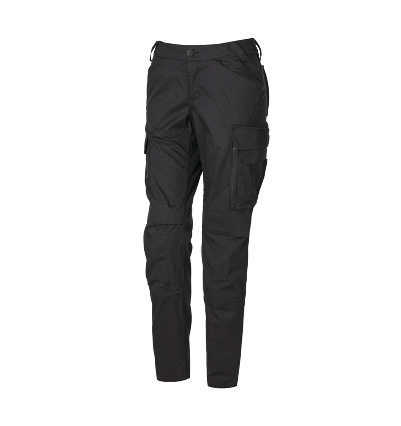 Thèmes: Pantalon à taille élastique e.s.trail pure, femmes + noir 6