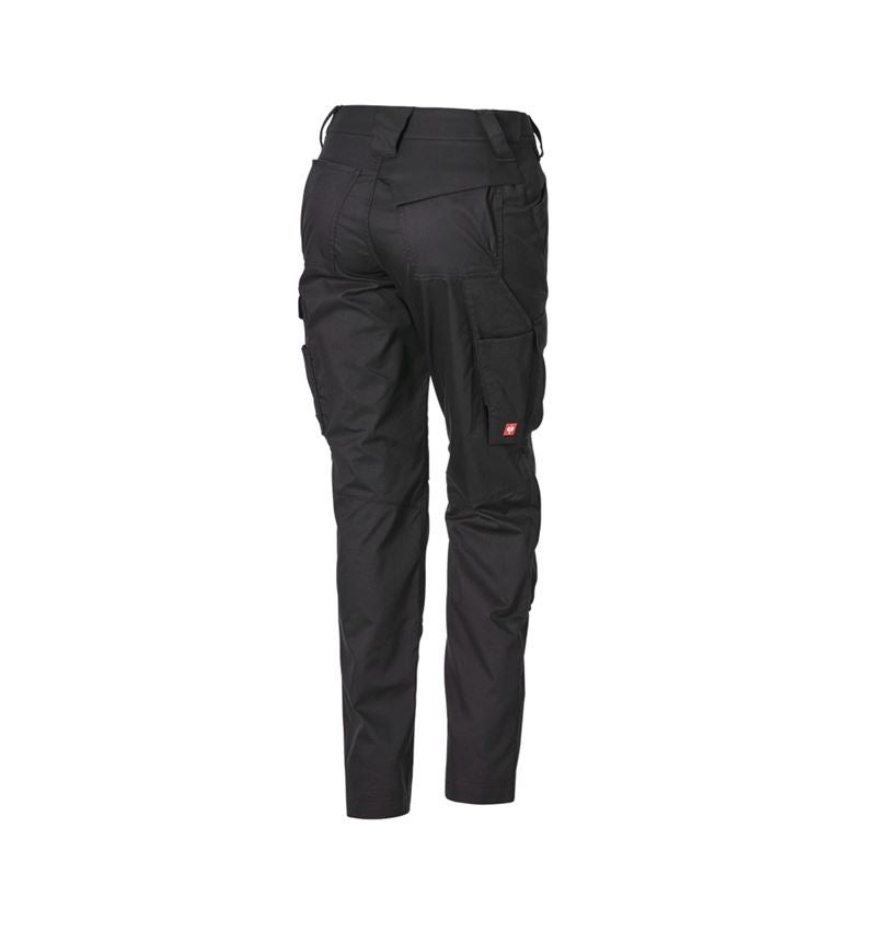 Thèmes: Pantalon à taille élastique e.s.trail pure, femmes + noir 7