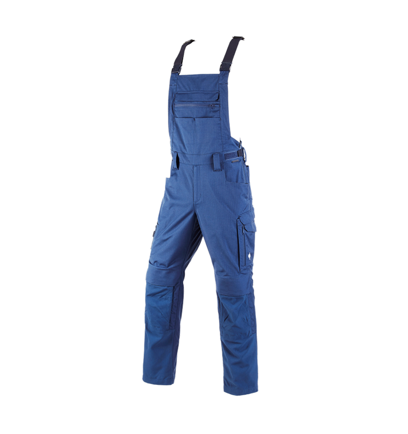 Pantalons de travail: Salopette e.s.concrete solid + bleu alcalin 2