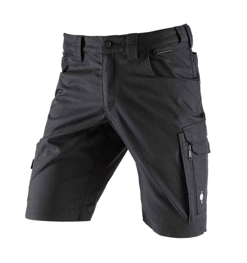 Pantalons de travail: Short e.s.concrete light + noir 3